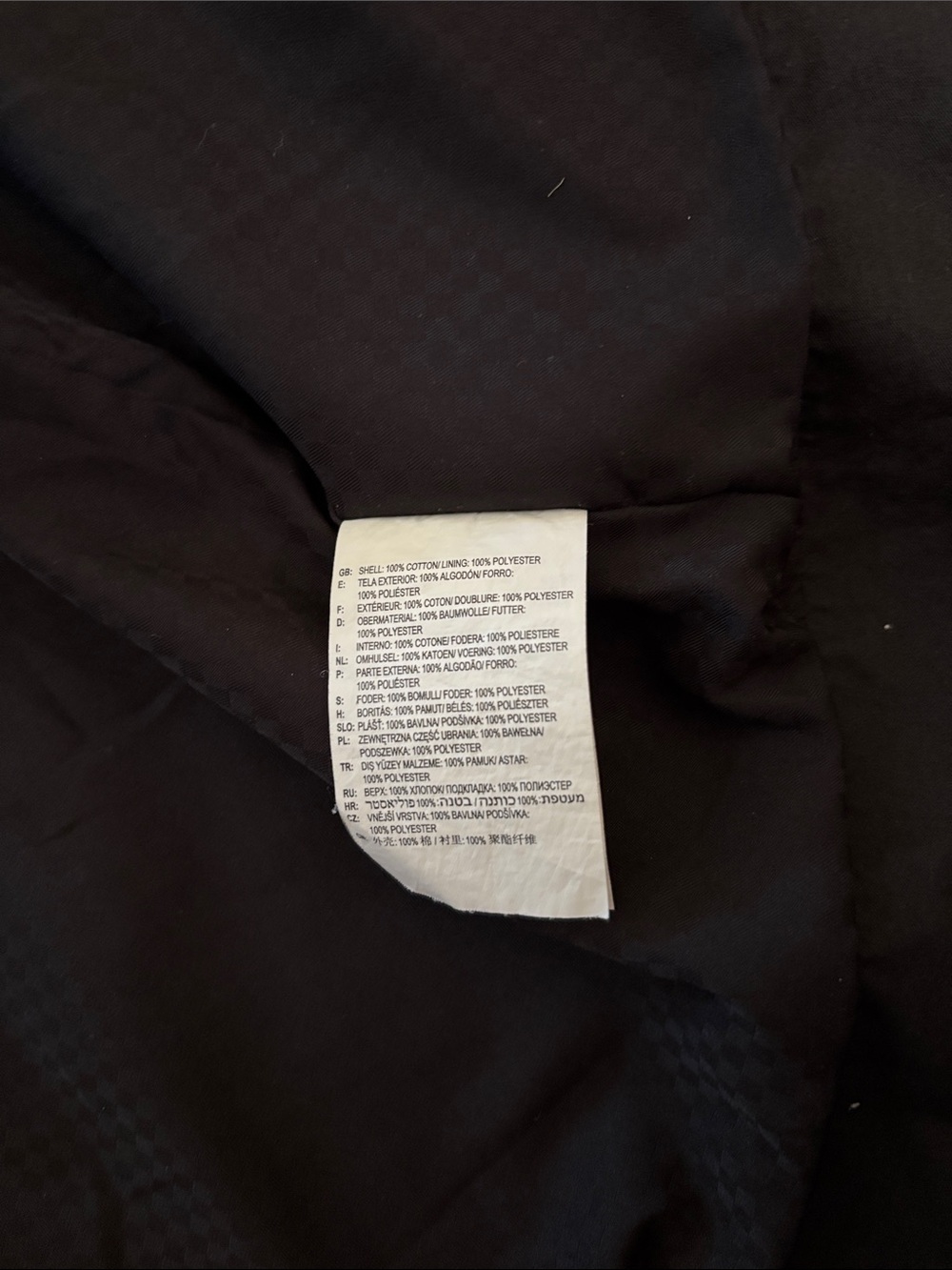 Vans Men's Black Lightweight Shirt Jacket - Picture 6 of 7